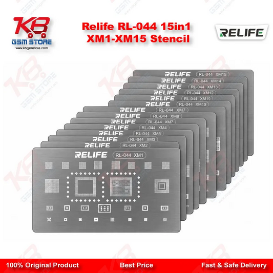 Relife RL-044 15in1 XM1-XM15 Stencil