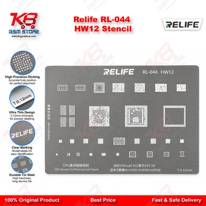 Relife RL-044 HW12 Stencil