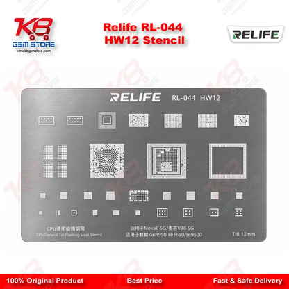Relife RL-044 HW12 Stencil