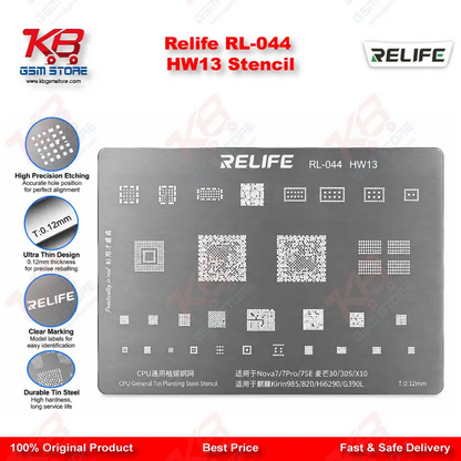Relife RL-044 HW13 Stencil
