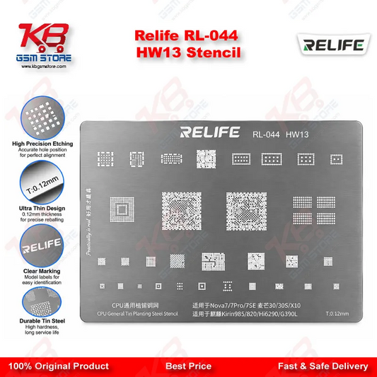 Relife RL-044 HW13 Stencil