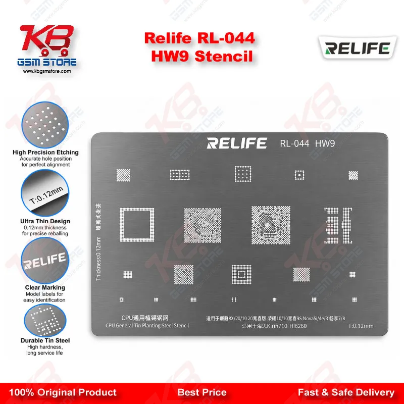 Relife RL-044 HW9 Stencil