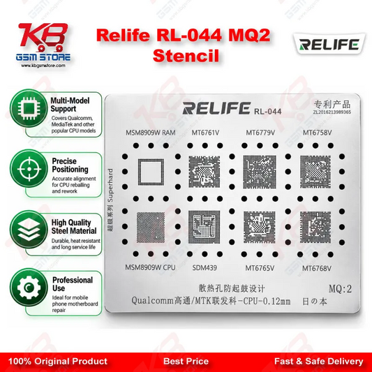 Relife RL-044 MQ2 Stencil