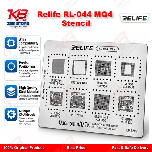 Relife RL-044 MQ4 Stencil