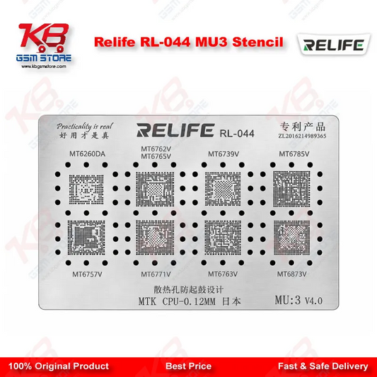 Relife RL-044 MU3 Stencil