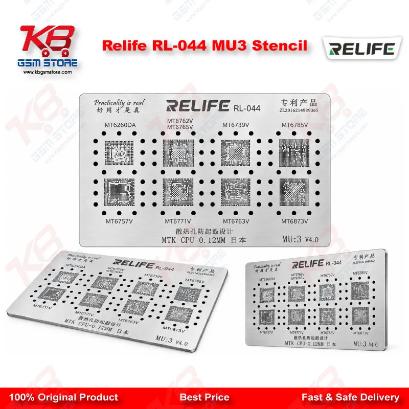 Relife RL-044 MU3 Stencil