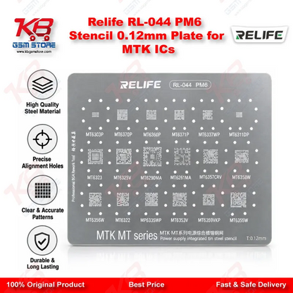 Relife RL-044 XM16 Stencil