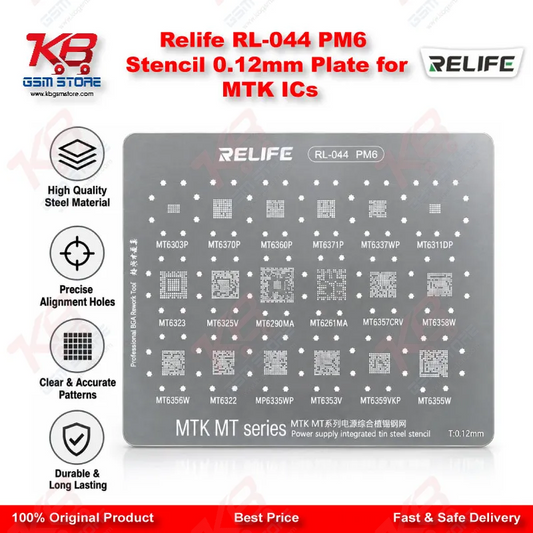 Relife RL-044 XM16 Stencil