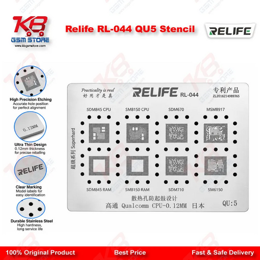 Relife RL-044 QU5 Stencil