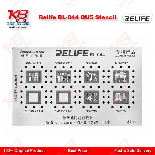 Relife RL-044 QU5 Stencil