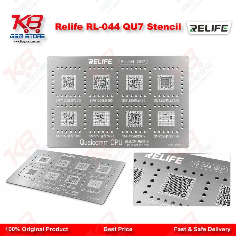 Relife RL-044 QU7 Stencil