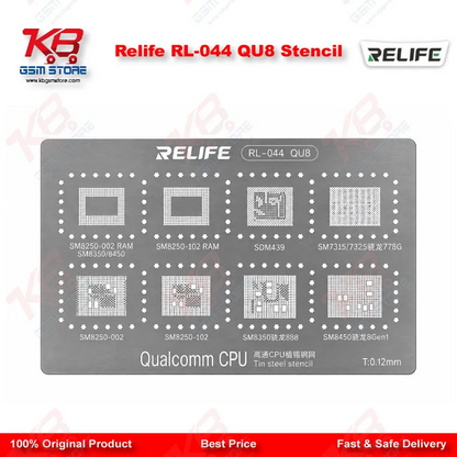 Relife RL-044 QU8 Stencil