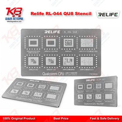 Relife RL-044 QU8 Stencil