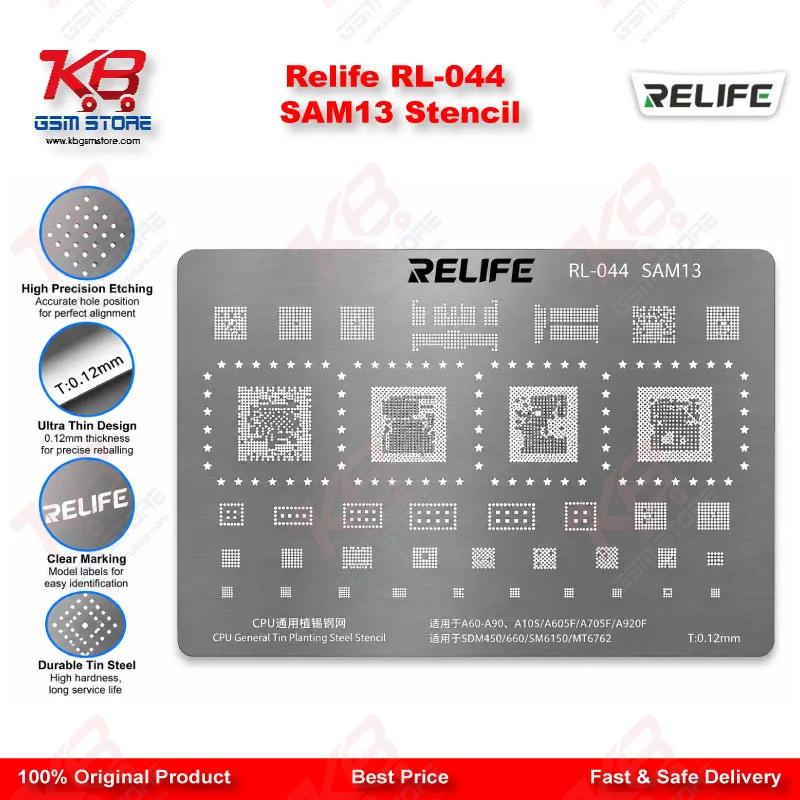 Relife RL-044 SAM13 Stencil
