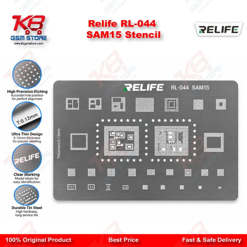Relife RL-044 SAM15 Stencil