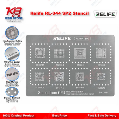 Relife RL-044 SP2 Stencil