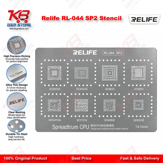 Relife RL-044 SP2 Stencil