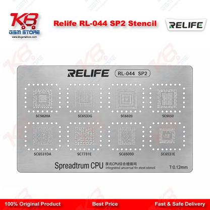 Relife RL-044 SP2 Stencil