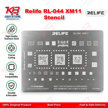 Relife RL-044 XM11 Stencil