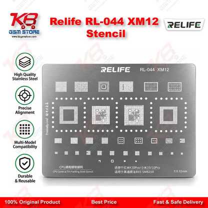 Relife RL-044 XM12 Stencil