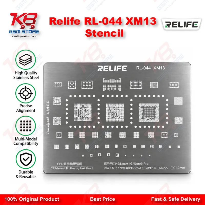 Relife RL-044 XM13 Stencil