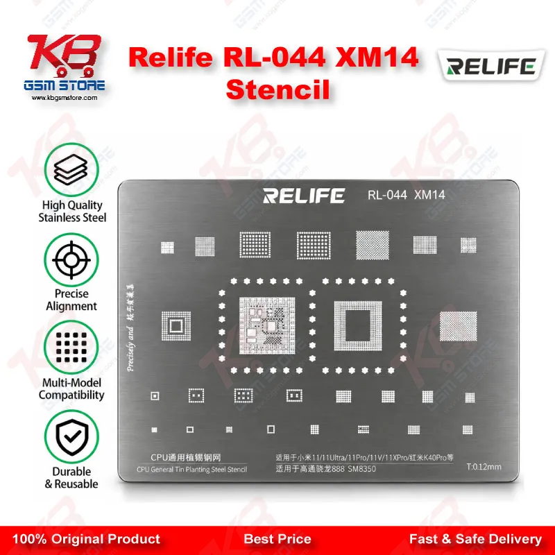 Relife RL-044 XM14 Stencil