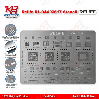 Relife RL-044 XM17 Stencil