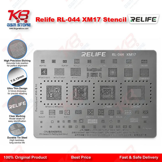 Relife RL-044 XM17 Stencil