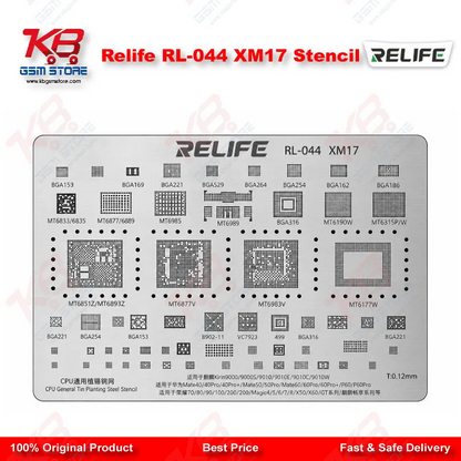 Relife RL-044 XM17 Stencil