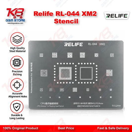 Relife RL-044 XM2 Stencil