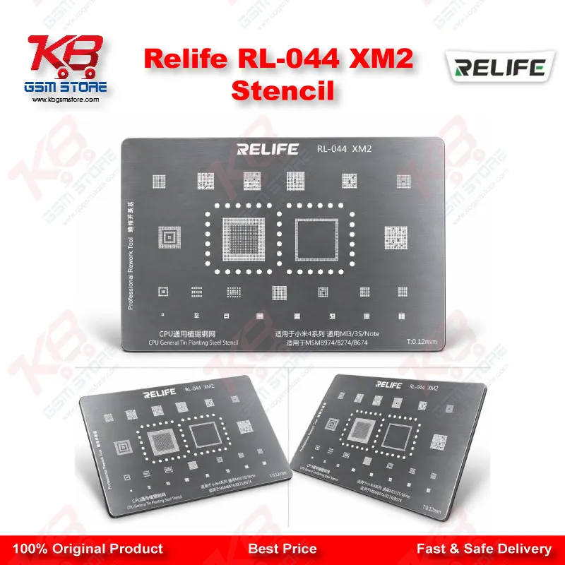 Relife RL-044 XM2 Stencil