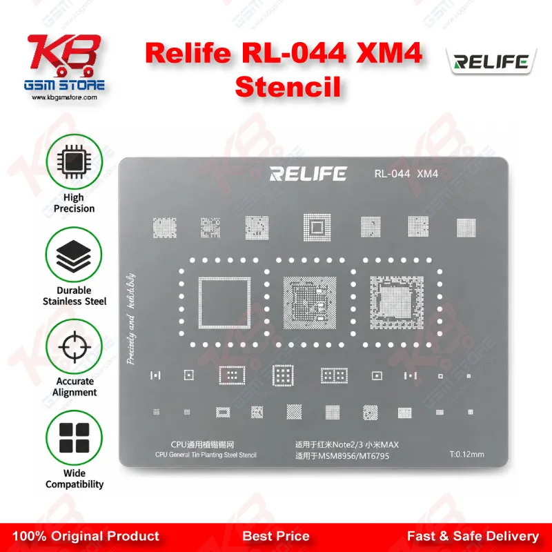 Relife RL-044 XM4 Stencil