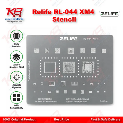 Relife RL-044 XM4 Stencil