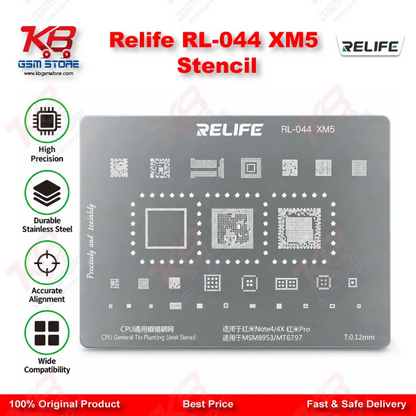 Relife RL-044 XM5 Stencil