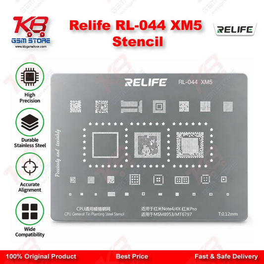 Relife RL-044 XM5 Stencil