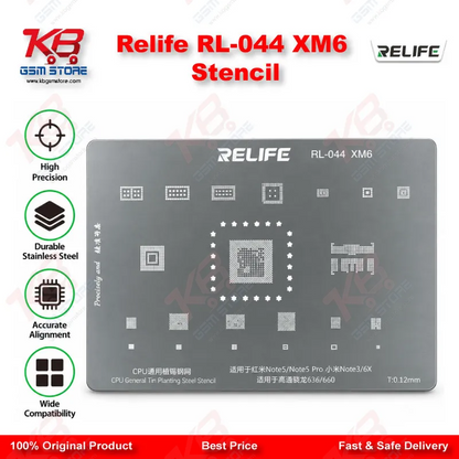 Relife RL-044 XM6 Stencil