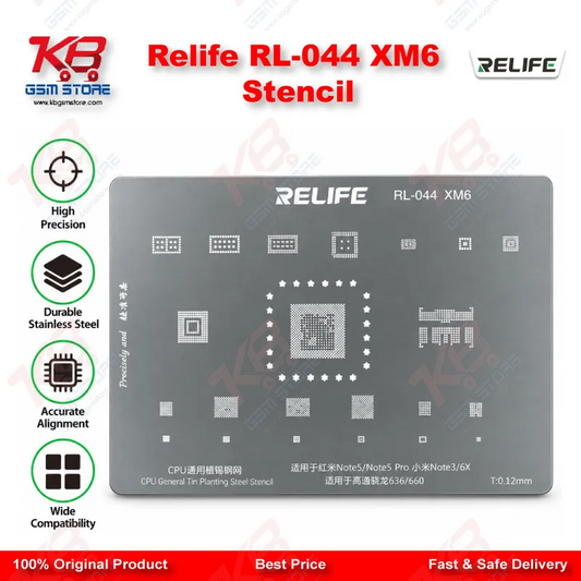 Relife RL-044 XM6 Stencil