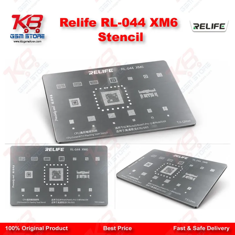 Relife RL-044 XM6 Stencil