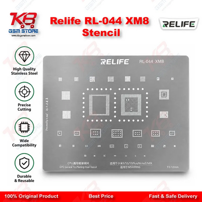 Relife RL-044 XM8 Stencil