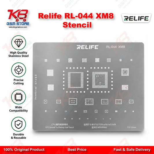Relife RL-044 XM8 Stencil