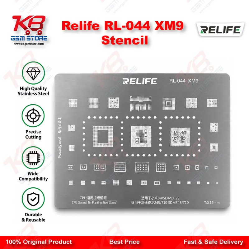 Relife RL-044 XM9 Stencil