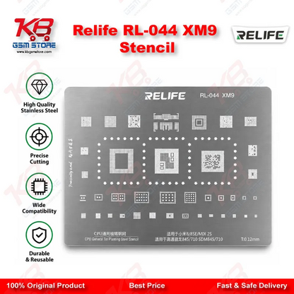 Relife RL-044 XM9 Stencil