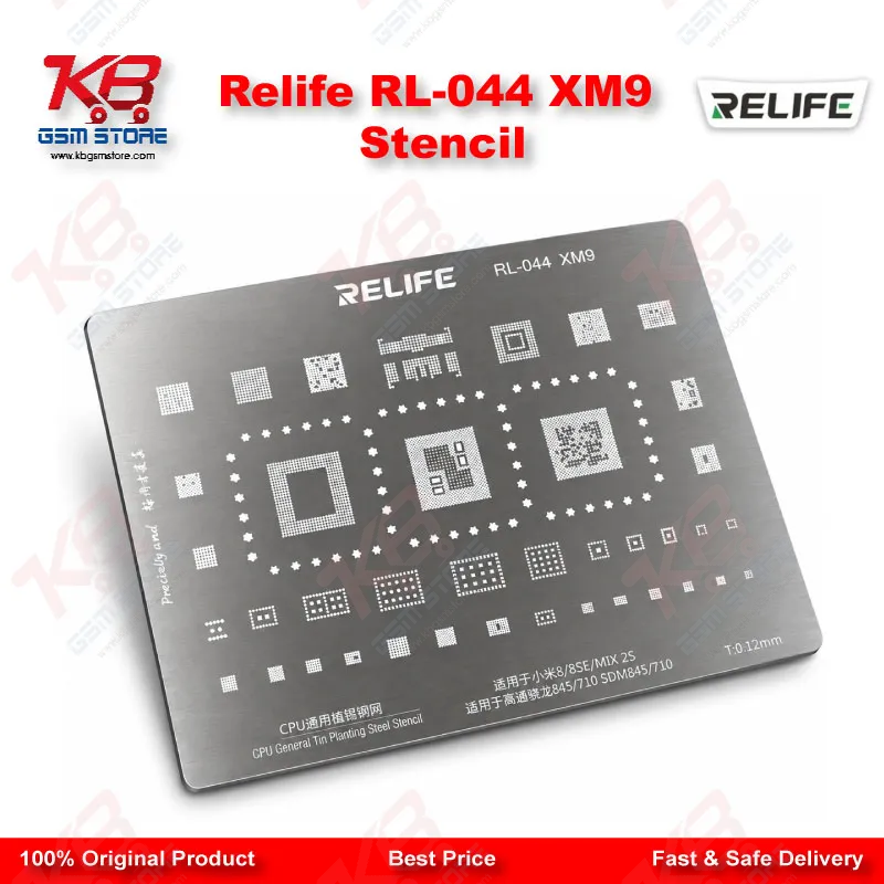 Relife RL-044 XM9 Stencil