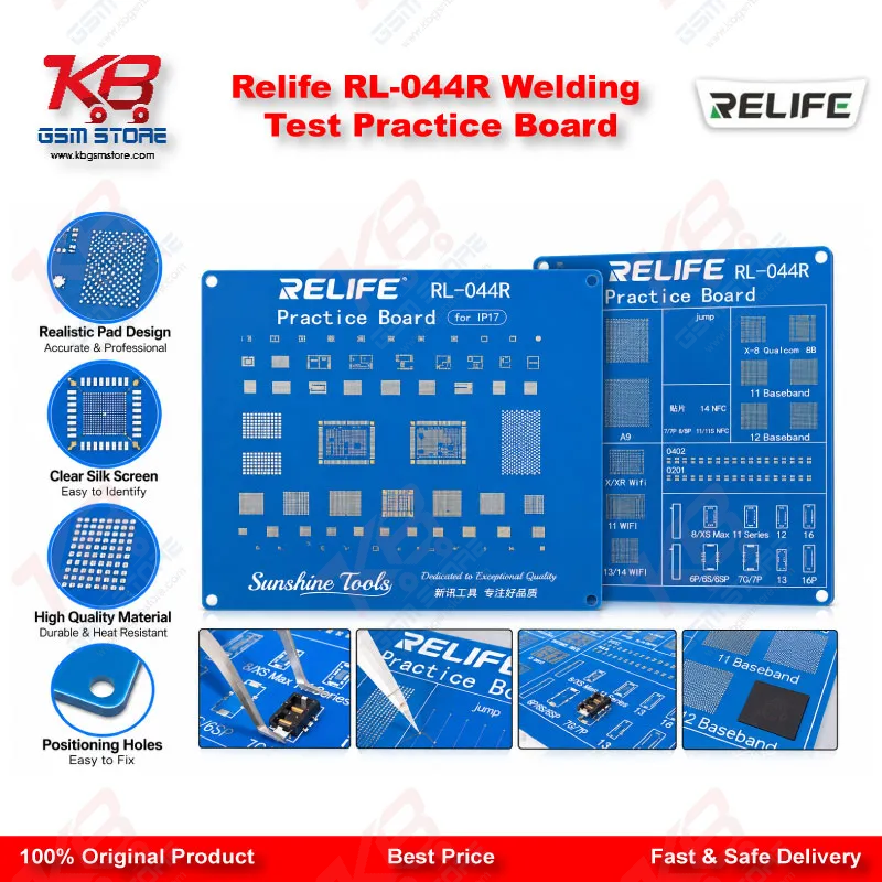 Relife RL-044R Welding Test Practice Board