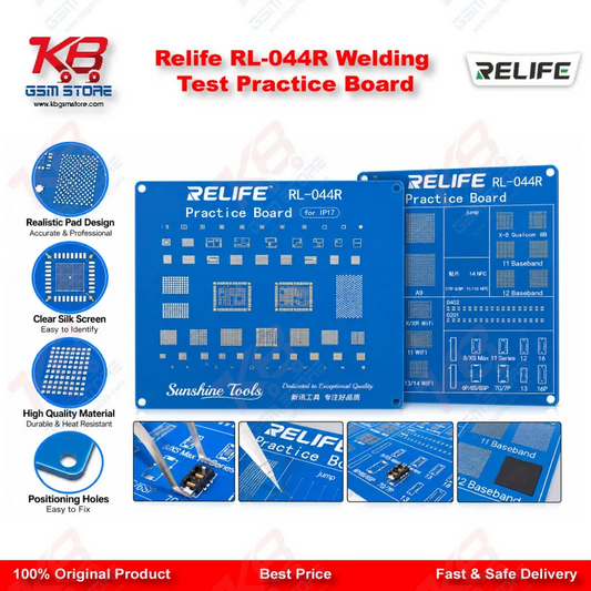 Relife RL-044R Welding Test Practice Board