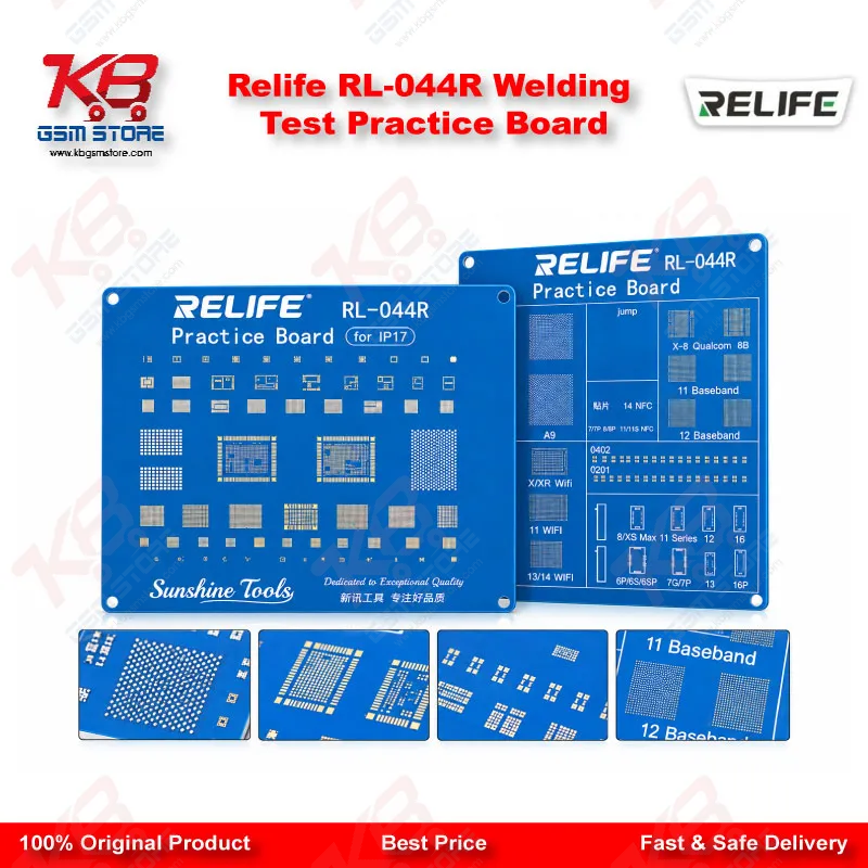 Relife RL-044R Welding Test Practice Board