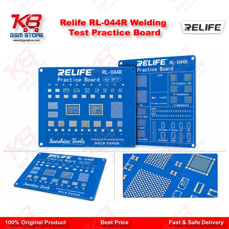 Relife RL-044R Welding Test Practice Board