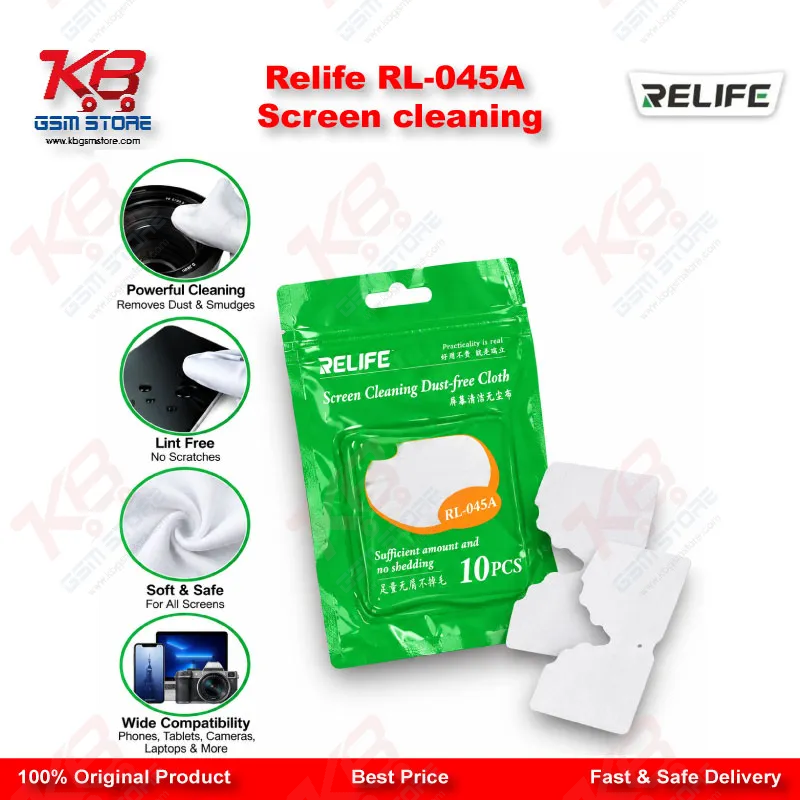 Relife RL-045A Screen cleaning
