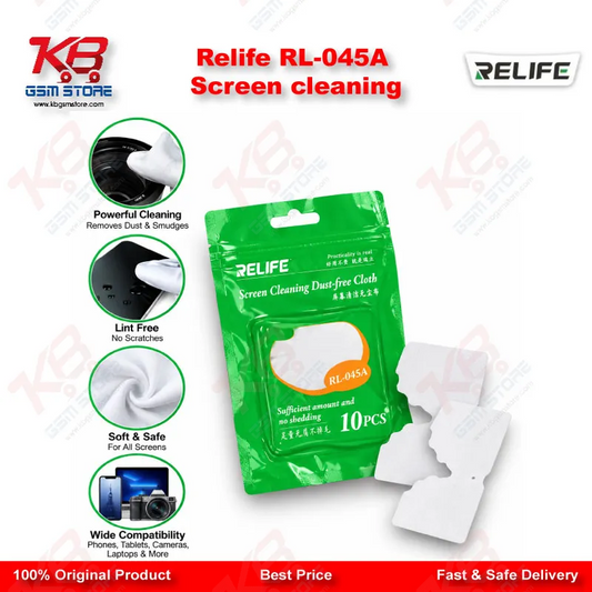 Relife RL-045A Screen cleaning