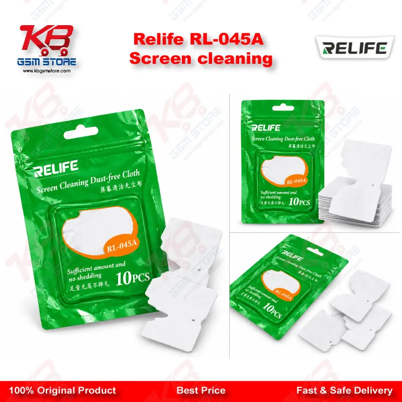 Relife RL-045A Screen cleaning